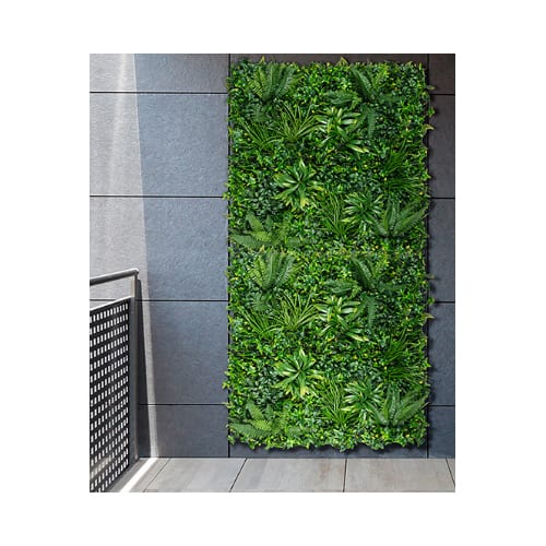 Kolekcija Veštački zeleni zidovi: paneli 50x50 cm i moduli 1 m2